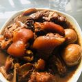 Elaine Ng 的 家常滷豬腳 cooksnap