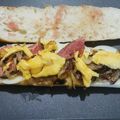 Benicsné Bartók Enikő Cooksnap-ja, amikor elkészítette a(z) Philly Cheese Steak Sandwich receptet.