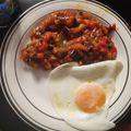 El cooksnap de Sartenes cuando hizo Pisto de verduras con huevo a la plancha.