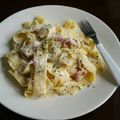El cooksnap de Salvador Cuellar Corea cuando hizo Espaguetis a la carbonara .