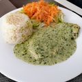 El cooksnap de Kathy G. cuando hizo Pollo en salsa de cilantro.