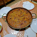 El cooksnap de Mayte García Gilabert cuando hizo Arroz con pulpo y gambas.