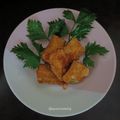 Cooksnap Arumia semasa beliau membuat Terung Goreng Rangup.