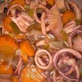 El cooksnap de Noelia cuando hizo Calamares y mejillones en escabeche.