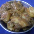 Riya bisth का कुकस्नैप जब उन्होंने आलू बैंगन की सब्जी (aloo baingan ki sabzi recipe in Hindi) बनाया था।
