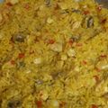 El cooksnap de Maria Constanza Ravachini cuando hizo Risotto de pollo y hongos.