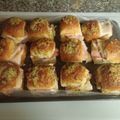 Cooknew929's cooksnap of when they made Hawaiian ham n cheese sliders.