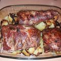 El cooksnap de Juanjo cuando hizo Costillas de cerdo con patatas.