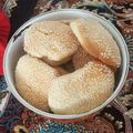 کوک اسنپ Sahar Shali بعد از امتحان کردن كلوچه كنجدی پنبه ای.