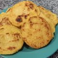 El cooksnap de María Amelia cuando hizo Arepas Venezolanas con harina de Polenta.