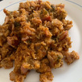 El cooksnap de Dani Estor Fuentes cuando hizo Falso arroz de Coliflor.