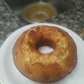 El cooksnap de Agus Lombardo cuando hizo Budín de manzana.
