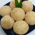 Cooksnap dari Che Cher untuk resep Onde-onde wijen isi kacang hijau