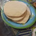 El cooksnap de Martin Sosa cuando hizo Pan Árabe.