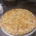 El cooksnap de Johanna Ciliberto cuando hizo Tarta de jamón y queso.