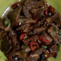 Cooksnap dari Mommy HanZiel untuk resep Daging sapi lada hitam