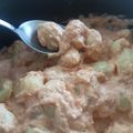 El cooksnap de 🍴🍖mariaGL🍜🥂 cuando hizo Gnocchis con pollo en salsa de tomate.