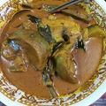 Cooksnap Opah To'Pah semasa beliau membuat Kari ikan tenggiri.
