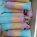 Cooksnap dari REVA SEPTIA untuk resep Rainbow ice / es lilin pelangi