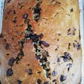 El cooksnap de Nuria González cuando hizo Cake de avena y arándanos.
