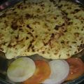 Jyoti Bansal's cooksnap of when they made Amritsari aloo kulche.