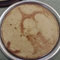El cooksnap de Cris Arellano cuando hizo Fainá de harina garbanzos (o de averjas)vegana.