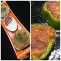Dipika Bhalla का कुकस्नैप जब उन्होंने स्डफ्ड कैपसिकम रिंग (stuffed capsicum rings recipe in Hindi) बनाया था।