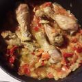 Anikó Kövesi-Szabó Cooksnap-ja, amikor elkészítette a(z) Lecsós csirkecomb receptet.