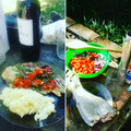 El cooksnap de Jorgelina Martinez cuando hizo Pescado a la parrilla.
