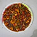 Ankita Bhattacharjee Roy's cooksnap of when they made চিলি পনির (chili panner recipe in bengali).