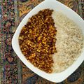کوک اسنپ Mohaddeseh Allami بعد از امتحان کردن طرز تهیه قیمه خشک اردبیل.