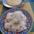 El cooksnap de Victor Oubiña cuando hizo Merluza al horno con salsa de cava.