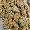 Jigisha Patel's cooksnap of when they made તાંદળજા ની ભાજીના મુઠીયા (Tandalaja Bhaji Muthiya Recipe In Gujarati).