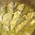 Cooksnap Erin Naomei semasa beliau membuat 👩‍🍳Sambal Hijau Ikan Kembung.