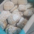 El cooksnap de lorenza cuando hizo Galletas de almendra craqueladas.