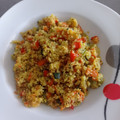 El cooksnap de Alba cuando hizo Cous cous con verduras.
