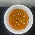  Dr Vidyashree's cooksnap of when they made Gajar ka halwa (Carrot Halwa recipe in English).