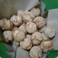 Cooksnap dari Renny Intania untuk resep Onde-Onde Ketawa "Keju"
