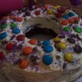 El cooksnap de graciela martinez IG @gramar09ok ☺💗 cuando hizo Pastel Valentín con fresas.