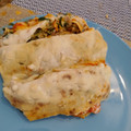 El cooksnap de Vanina Napoleone cuando hizo Canelones de pollo, espinacas, queso de cabra y nueces 😋.