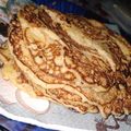 El cooksnap de Iara Sanchez cuando hizo Panqueques de banana y avena.