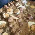 El cooksnap de M Carmen Miralles Ballester cuando hizo Albóndigas en salsa de almendra 🧄🍞🧅.