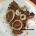 iamjericojayrollan's cooksnap of when they made Pork steak (Bistek tagalog).