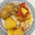 El cooksnap de Dina Luz cuando hizo Muslos de pollo guisados.