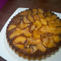 El cooksnap de Cristina Miranda cuando hizo Torta invertida de manzanas🍎.