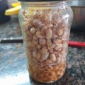 El cooksnap de Marcela Negronida cuando hizo Porotos de soja al escabeche.