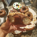 El cooksnap de Lorena Roldan cuando hizo Donas.