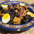 El cooksnap de Hanan Del Mundo cuando hizo Tajín de cordero Marroquí.
