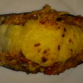 El cooksnap de Fran cuando hizo Berenjena rellena de pollo y bechamel.