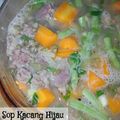Cooksnap dari ajeng vamellia untuk resep Sup kacang hijau